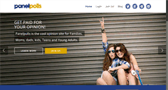 Desktop Screenshot of panelpolls.com